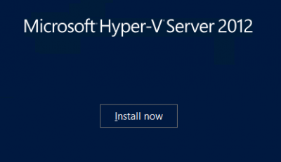  Microsoft Hyper-V Server 2012