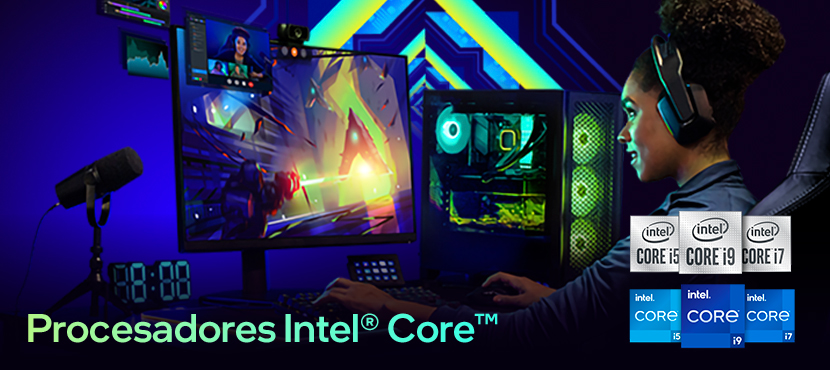 Disfruta del máximo rendimiento con los procesadores Intel Core