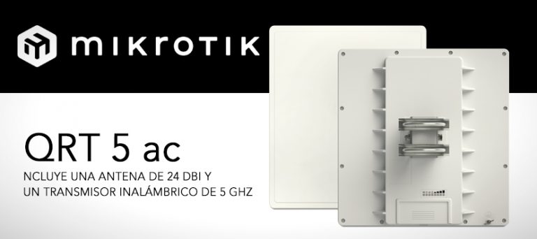 La antena inalámbrica de MikroTik ideal para tus conexiones punto a punto