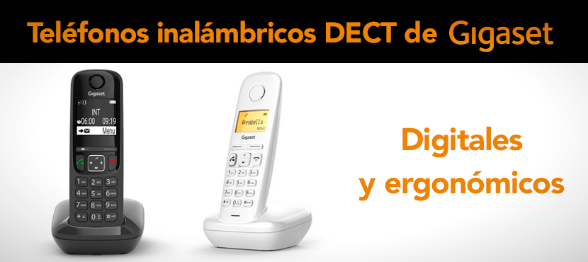 Teléfonos inalámbricos DECT de Gigaset Teléfonos inalámbricos DECT de Gigaset.