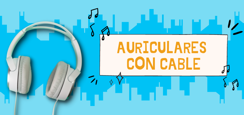 auriculares con cable