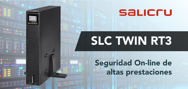 Características de los SAI SLC Twin RT3 de Salicru