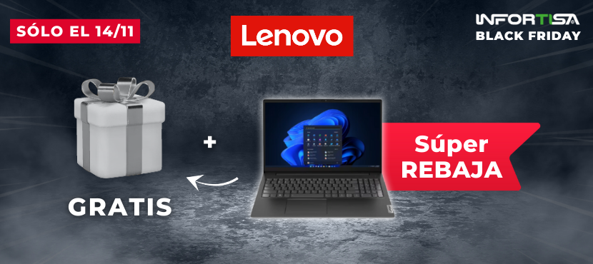 Oferta sorpresa en portátil Lenovo
