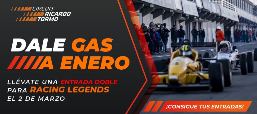 Sorteo 11 entradas para racing legends 2025