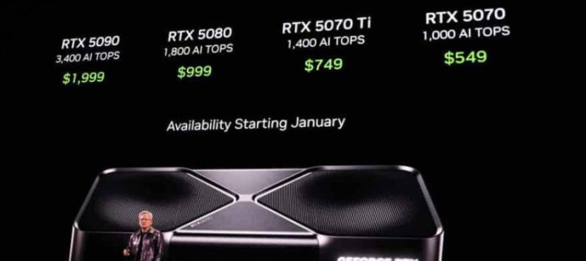 Nuevas NVIDIA RTX 50 CES 2025