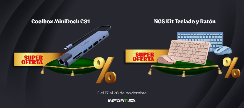 Ofertas en periféricos Black Friday Infortisa