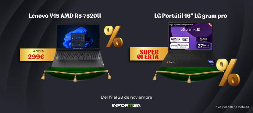 ofertas black friday en portátiles