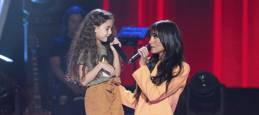 sandra valero participación en la voz con aitana