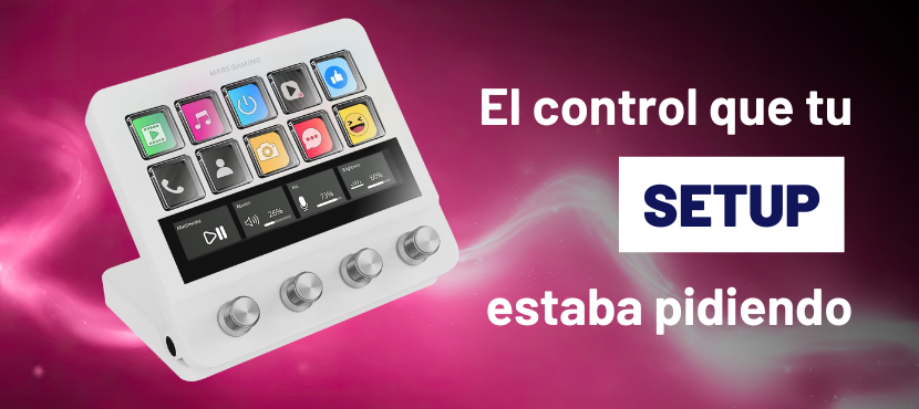 deck gaming, controlador mars gaming