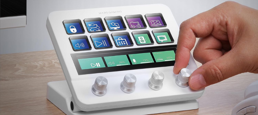 Deck gaming controlador gaming para streamers | Mars Gaming MSD-Pro